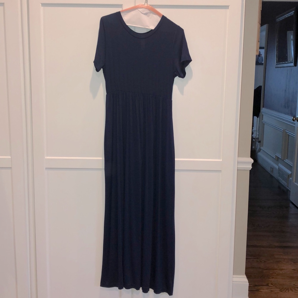 Navy blue Maxi dress